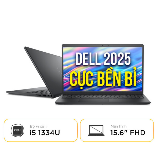 [New 100%] Laptop Dell 15 DC15250 - Intel Core i5 1334U | 8GB | 512GB | 15.6 Inch Full HD 