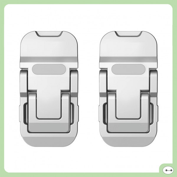 [New 100%] Giá Đỡ Laptop Dán Hợp Kim Nhôm 2 Nấc Điều Chỉnh