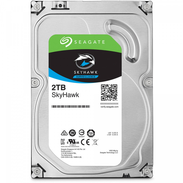 [New 100%] Ổ cứng HDD Seagate Skyhawk 2TB 3.5 inch SATA III 256MB Cache 5400RPM ST2000VX015