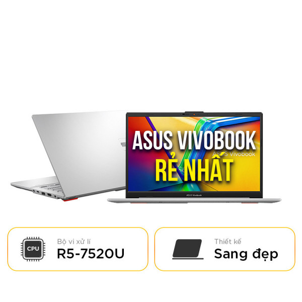 [New Outlet] Laptop ASUS Vivobook Go 14 E1404FA-EB482W | AMD Ryzen 5-7520U | 16GB | 14 inch Full HD