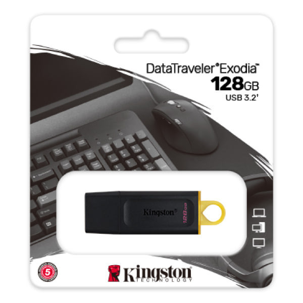 [New 100%] USB 3.2 Kingston DataTraveler Exodia DTX 128GB