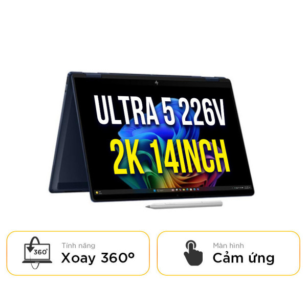 [New Outlet] Laptop HP OmniBook X Flip 14-fm0088TU - Ultra 5 226V | 16GB | 512GB | 14 Inch 2K 