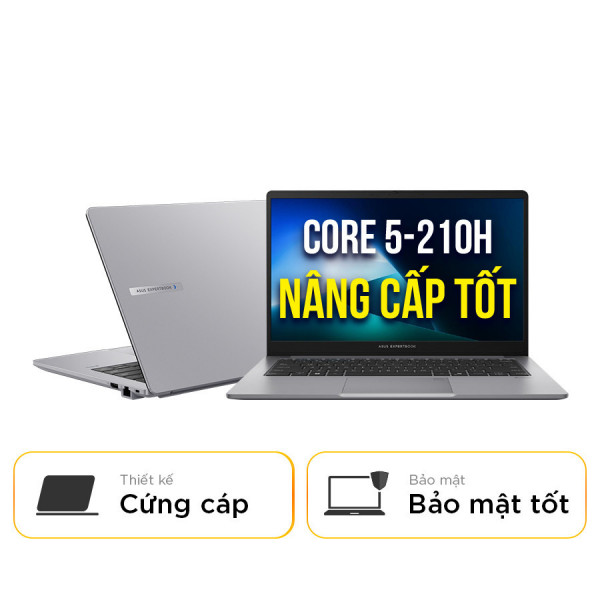 [New 100%] Laptop Asus ExpertBook P1403CVA-C5H08/C5H16-50W - Intel Core 5-210H | SSD 512GB | 14 inch Full HD