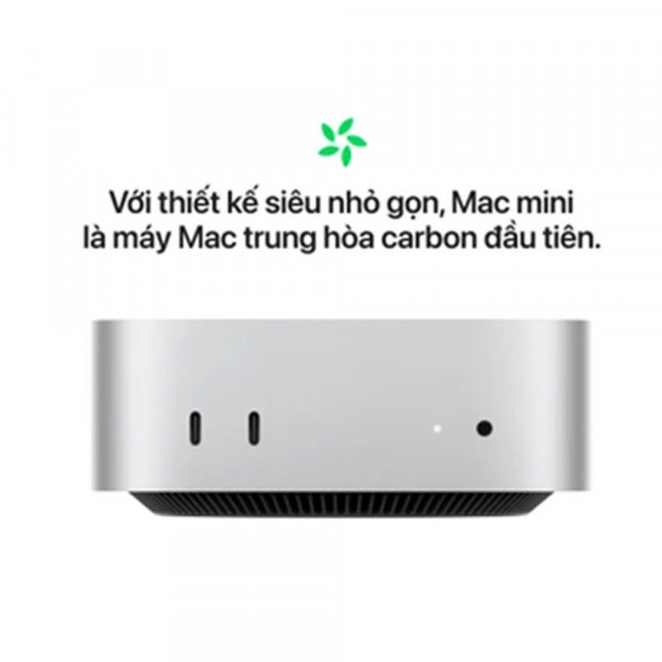 [Mới 100%] Mac Mini M4 2024 10-CPU 10-GPU 16GB 512GB MU9E3SA/A - Chính hãng Apple Việt Nam