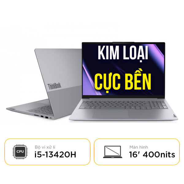 [New 100%] Laptop Lenovo ThinkBook 16 G9 IRL 21US008DVA 2026 - Intel Core i5-13420H | 16GB | 512GB | 16 Inch WUXGA
