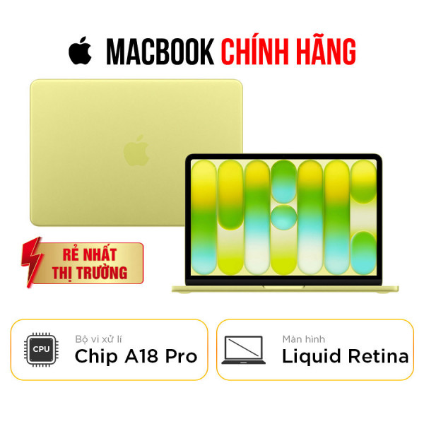 [New 100%] Macbook Neo 2026 -  Chip A18 Pro - 6 core CPU | 5 core GPU | RAM 8GB | SSD 256GB |13 Inch Liquid Retina 