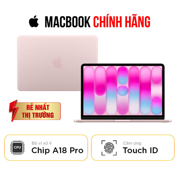 [New 100%] Macbook Neo 2026 -  Chip A18 Pro - 6 core CPU | 5 core GPU | RAM 8GB | SSD 512GB |13 Inch Liquid Retina 
