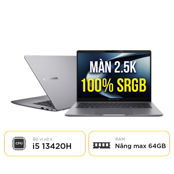 Laptop Asus ExpertBook P3 P3405CVA Cũ - Intel i5 13420H | 14 inch WQXGA