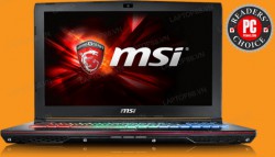 Laptop Gaming MSI GE62 6QD (Core i7 6700HQ, RAM 8GB, HDD 1TB, Nvidia GTX 960M, 15.6 inch FullHD, KeyLED) 