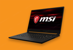 Laptop Gaming MỚI MSI GS65 Stealth 8RE-Thin (Intel Core i7 8750H, RAM 16GB, 256GB NVMe SSD, Nvidia GeForce® GTX 1060, 15.6" FullHD 144Hz, KeyLED RGB)