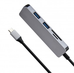 Cáp chuyển đổi S88 type C to HDMI + đầu đọc thẻ nhớ + 2 x USB  3.0	