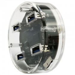 USB hub S88 Mica trong suốt 4 cổng 3.0	