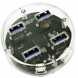USB hub S88 Mica trong suốt 4 cổng 3.0	