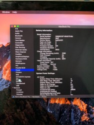 Macbook Pro 2016 Touchbar Cũ - MNQF2 - Intel core i5 3.1 GHZ / 8GB / 500GB/ Intel Iris Graphics 550/ 2K