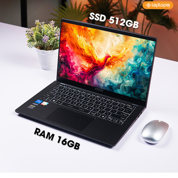 [Mới 100% Full Box] Laptop MSI Modern 14 C12MO-660VN - Intel Core i5 1235U