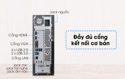 Máy tính để bàn Acer Aspire XC 885 (Case đồng bộ) - i3 8100, RAM 4GB, HDD 1 TB