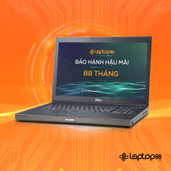 Laptop Cũ Dell Precision M4800 i7 (4800/RAM 8GB/SSD 120GB + HDD 500GB/màn full HD/card k1100)