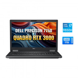 Laptop Cũ Dell Precision 7740 - Intel Core i7 9850H | RTX 3000 | 16GB | 1TB NVMe