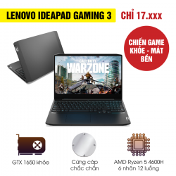 [Mới 100% Full Box] Laptop Lenovo Ideapad Gaming 3 15ARH05 82EY00C3VN - AMD Ryzen 5