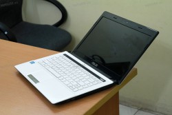 Laptop Asus K43E White (Core i3 2330M, RAM 2GB, HDD 500GB, Intel HD Graphics 3000, 14 inch)