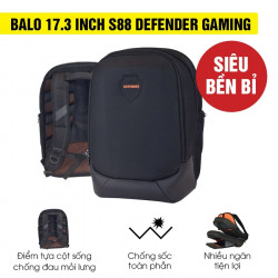 [Mới 100%] Balo 17.3 inch S88 Defender Gaming 