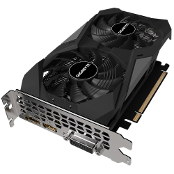 Card đồ họa VGA Gigabyte GTX 1650 N1656WF2OC WINDFORCE OC (4GB GDDR6, 128-bit, DVI+HDMI+DP, 1x6-pin) - N1656WF2OC