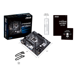 Mainboard ASUS PRIME H410M-K (Intel H410, Socket 1200, m-ATX, 2 khe Ram DDR4, VGA + DVI)