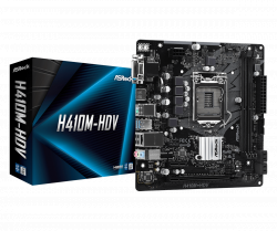 Mainboard ASROCK H410M-HDV (Intel H410, Socket 1200, m-ATX, 2 khe Ram DDR4)