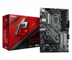 Mainboard ASROCK B460 PHANTOM GAMING 4 (Intel B460, Socket 1200, ATX, 4 khe Ram DDR4)