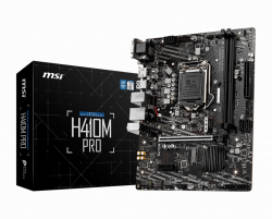Mainboard MSI H410M PRO (Intel H410, Socket 1200, m-ATX, 2 khe RAM DDR4)
