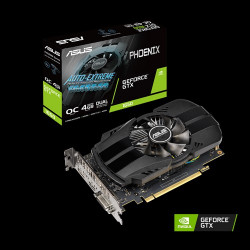 Card đồ họa VGA Asus PH GTX 1650-O4G GDDR6 OC (4GB GDDR6, 128-bit, DVI+HDMI+DP)