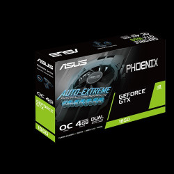 Card đồ họa VGA Asus PH GTX 1650-O4G GDDR6 OC (4GB GDDR6, 128-bit, DVI+HDMI+DP)