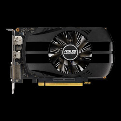 Card đồ họa VGA Asus PH GTX 1650-O4G GDDR6 OC (4GB GDDR6, 128-bit, DVI+HDMI+DP)