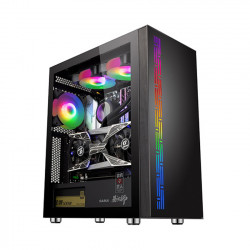 Vỏ Case Gaming SAMA 3703 (Mid tower, kính cường lực, LED RGB)