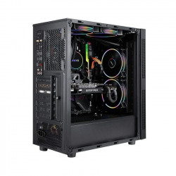 Vỏ case gaming SAMA 3502 (Mid tower, kính cường lực, LED RGB)