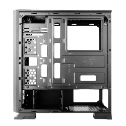 Vỏ case gaming SAMA JAZOVO Plus XII Black (Mid tower, kính cường lực, sẵn 3 fan RGB 12cm)