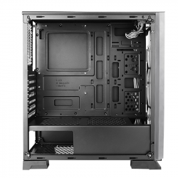 Vỏ case gaming SAMA JAZOVO Plus XII Black (Mid tower, kính cường lực, sẵn 3 fan RGB 12cm)
