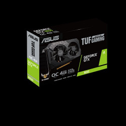 Card đồ họa VGA Asus TUF GTX 1650 O4GD6 OC 4GB D6 P-Gaming (4GB GDDR6, 128-bit, DVI+HDMI+DP)