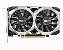 Card đồ họa VGA MSI GTX 1650 D6 VENTUS XS 4G OC (4GB GDDR6, 128-bit, DVI+HDMI+DP, 1x6 pin)