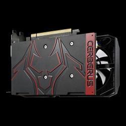 Card đồ họa VGA Asus Cerberus GTX 1050Ti OC (4GB GDDR5, 128-bit, HDMI+DP)