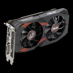 Card đồ họa VGA Asus Cerberus GTX 1050Ti OC (4GB GDDR5, 128-bit, HDMI+DP)
