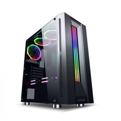 Vỏ case gaming SAMA G-STORM (Mid tower, kính cường lực, LED RGB)