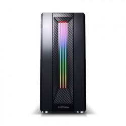 Vỏ case gaming SAMA G-STORM (Mid tower, kính cường lực, LED RGB)