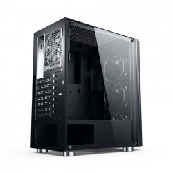 Vỏ case gaming SAMA G-STORM (Mid tower, kính cường lực, LED RGB)