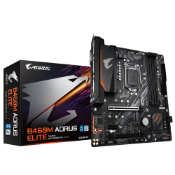 Mainboard Gigabyte B460M AORUS ELITE (Intel B460, Socket 1200, m-ATX, 4 khe RAM DDR4)