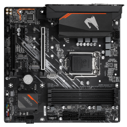 Mainboard Gigabyte B460M AORUS ELITE (Intel B460, Socket 1200, m-ATX, 4 khe RAM DDR4)