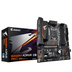 Mainboard Gigabyte B460M AORUS PRO (Intel B460, Socket 1200, m-ATX, 4 khe RAM DDR4)
