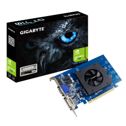 Card đồ họa VGA Gigabyte Geforce GT 710 1GB GV-N710D5-1GIL (1GB GDDR5, 64-bit, DVI+HDMI+VGA)