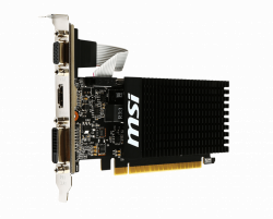 Card đồ họa VGA MSI Geforce GT 710 1GD3H LP (1GB GDDR3, 64-bit, DVI+HDMI)