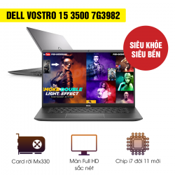 Laptop Cũ Dell Vostro 15 3500 - Intel Core i7-1165G7 | 15.6 inch Full HD